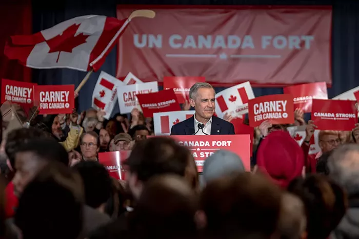 Good Morning, News: Canada's Surprise Left Turn, Oregon's Clampdown on Cashless Businesses, and the White House Meltdown Over Amazon's Tariff Transparency